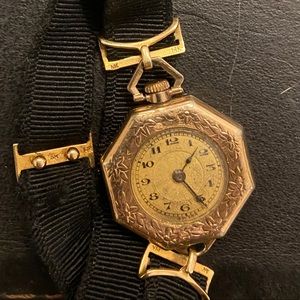 Vintage Michael Kors 14K gold ladies wrist watch